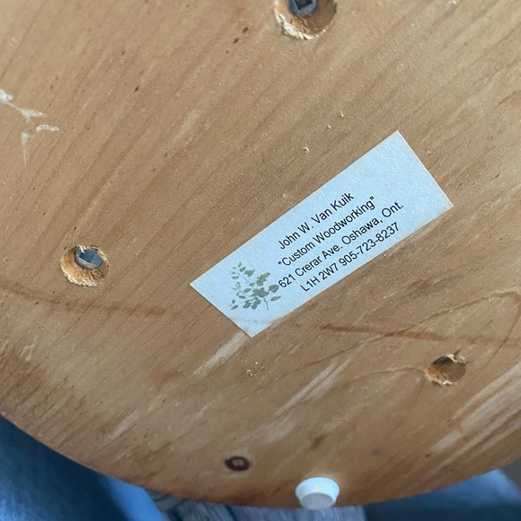 Rustic Wooden Lantern with Black Accents - Picture 10 of 10